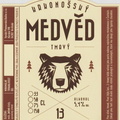 vrchlabi-medved-13-tmavy-samolepka-188069760